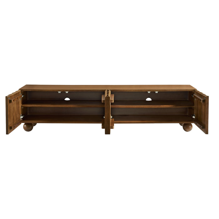 Sorren Scalloped 71" Wood TV Stand by Modway