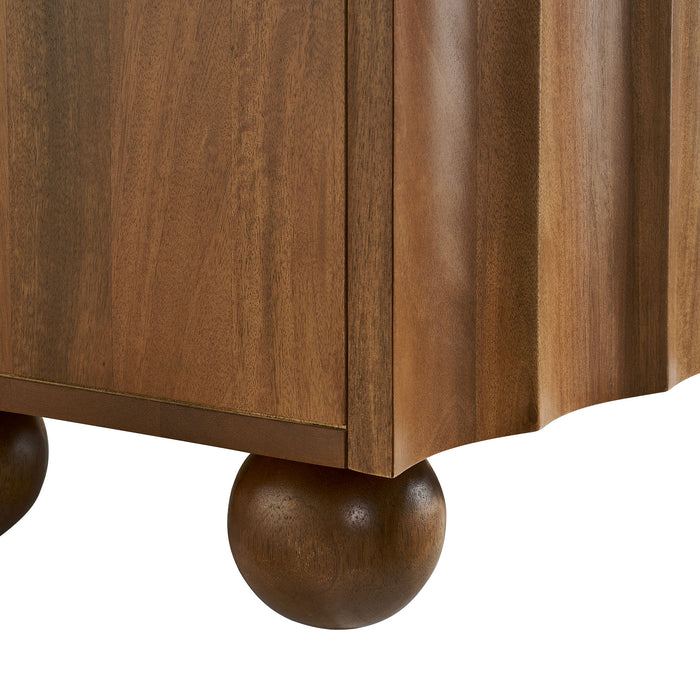 Sorren Scalloped 71" Wood TV Stand by Modway