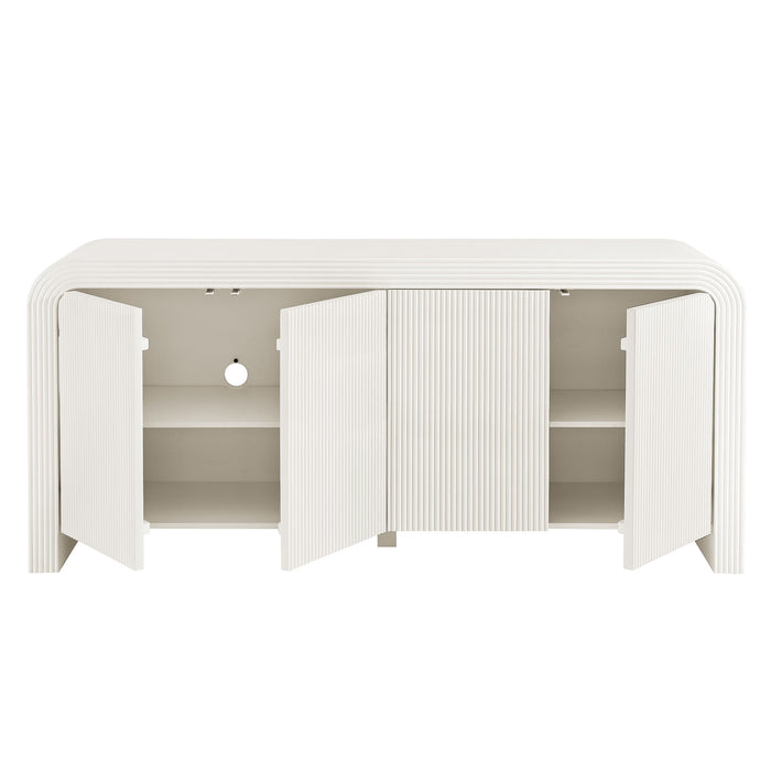 Waterflute 70" Fluted Sideboard Cabinet by Modway