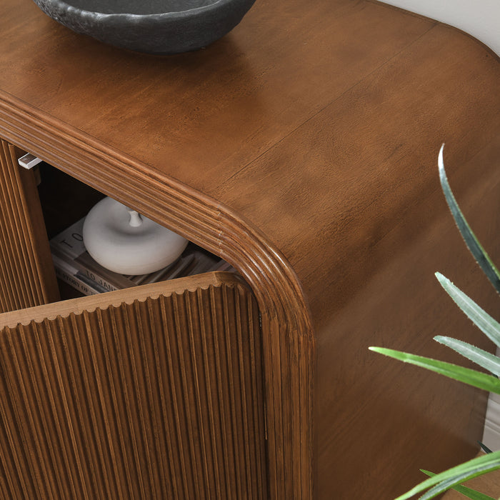 Waterflute 70" Fluted Sideboard Cabinet by Modway