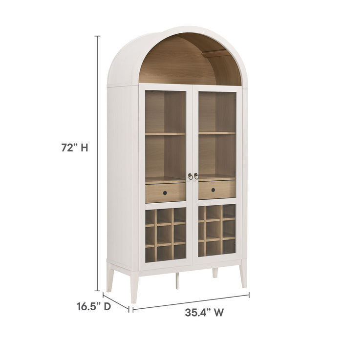 Nolan Arched Bar Cabinet by Modway