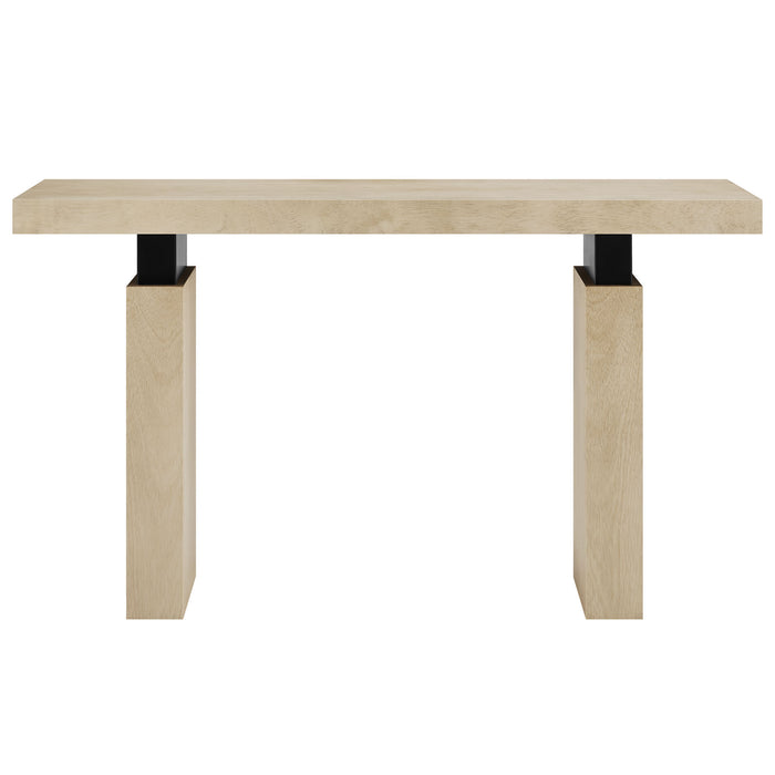 Piston 52" Rectangular Wood Console Table by Modway