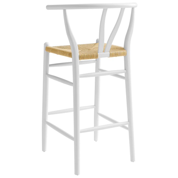 Amish Wood Bar Stool by Modway