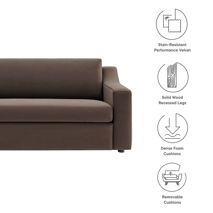 Liora Performance Velvet Sofa by Modway
