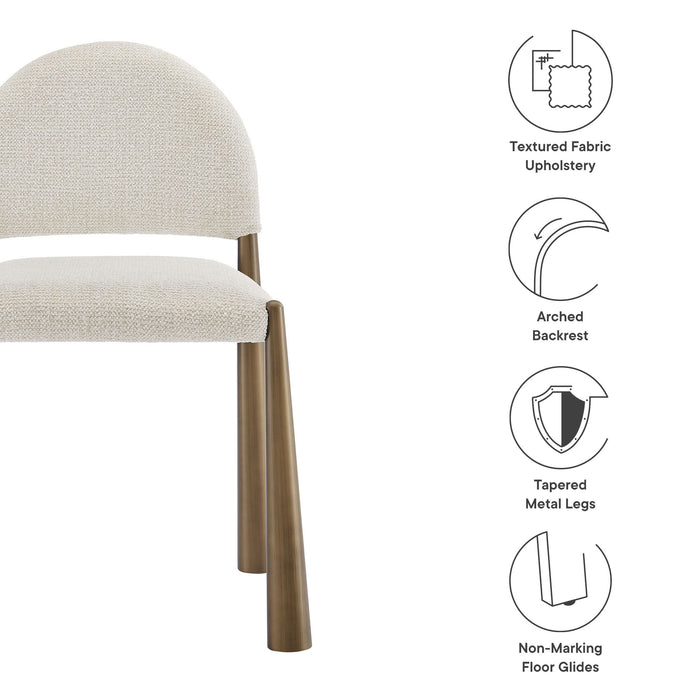 Hayley Upholstered Fabric Dining Side Chair by Modway