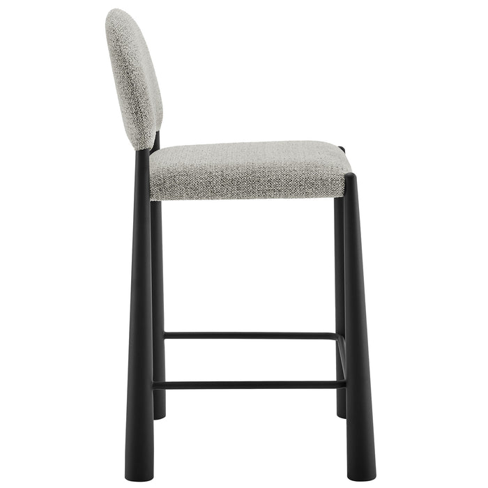 Hayley Upholstered Fabric Counter Stool by Modway