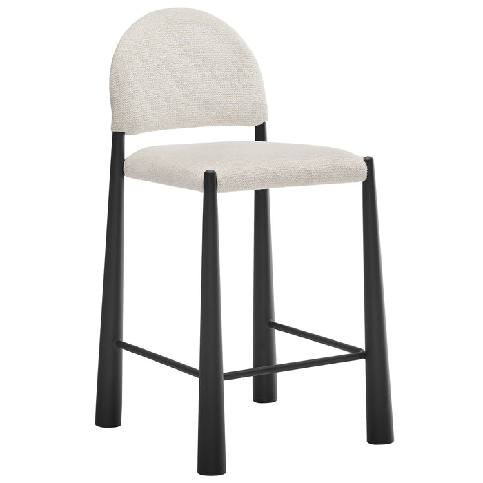 Hayley Upholstered Fabric Counter Stool by Modway