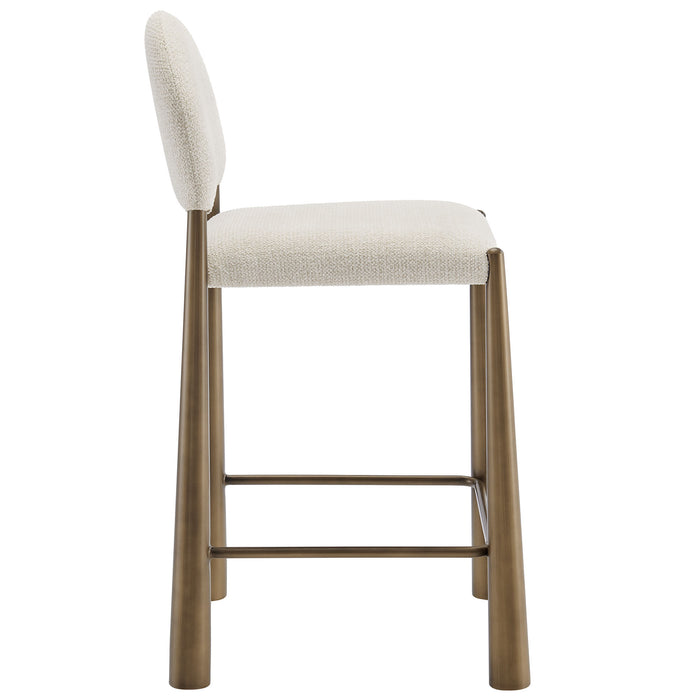 Hayley Upholstered Fabric Counter Stool by Modway