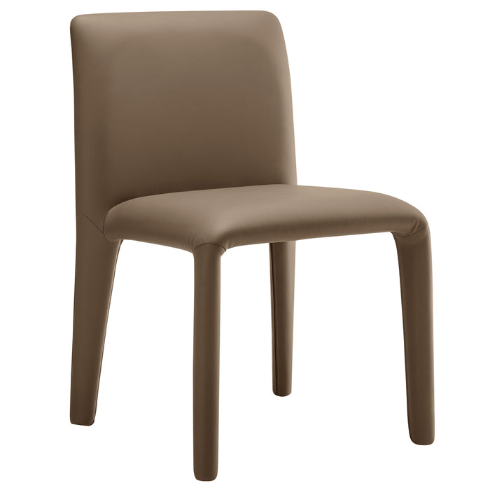 Rhodes Vegan Leather Upholstered Dining Chair by Modway