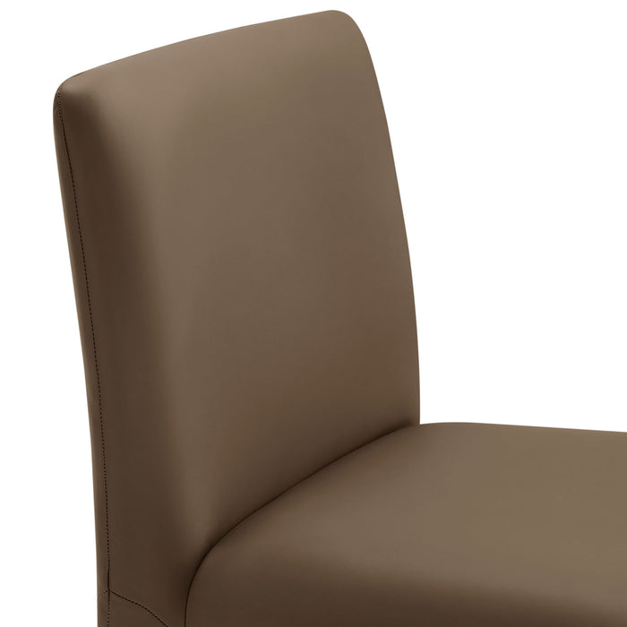 Rhodes Vegan Leather Upholstered Dining Chair by Modway