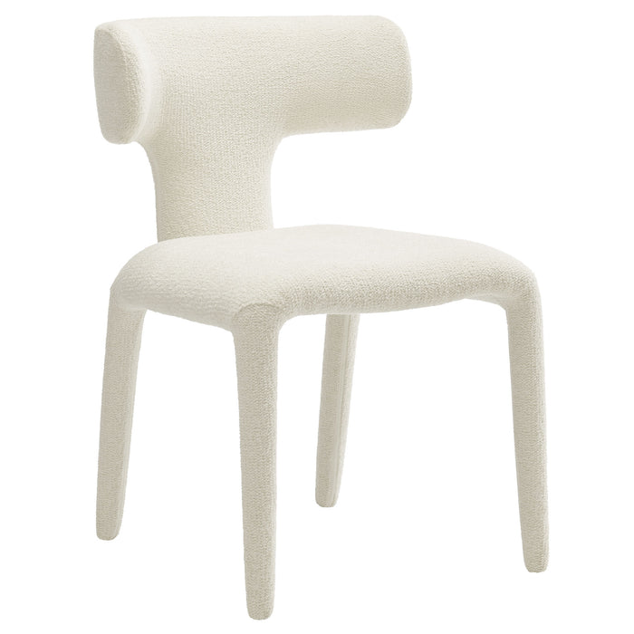 Stellan Curved Back Boucle Upholstered Dining Chair Set of 2 by Modway