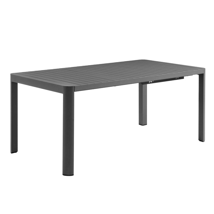 Tahoe Outdoor Patio Aluminum Extendable Dining Table by Modway