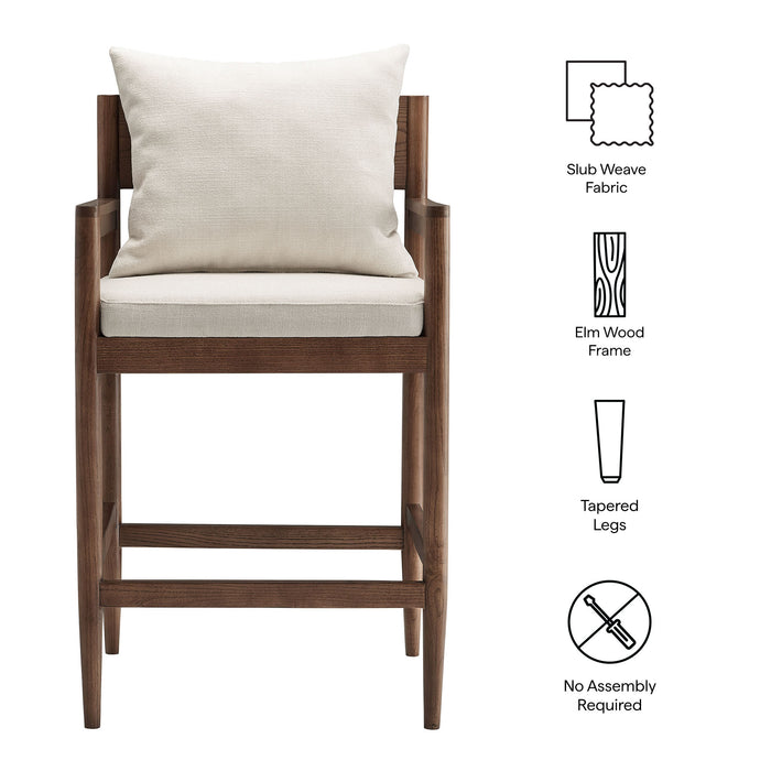 Remington Wood Counter Stool by Modway