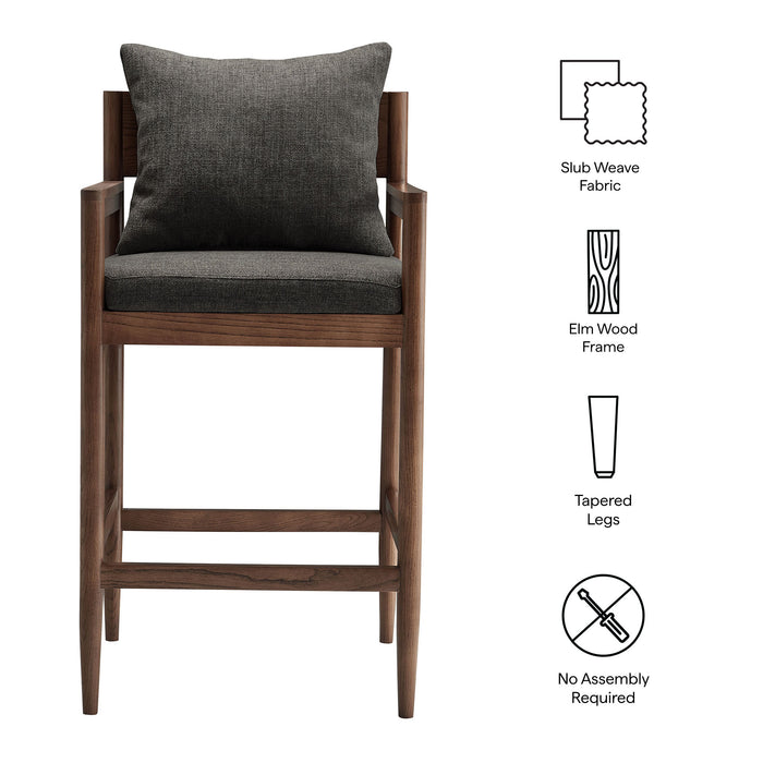 Remington Wood Bar Stool by Modway