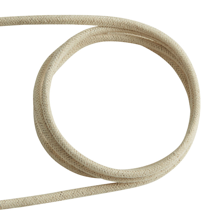 Gia Handwoven Cotton Thread Striped or Plain Table Lamp by Modway