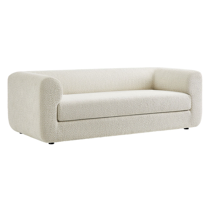 Leif 89" Boucle Upholstered Sofa by Modway
