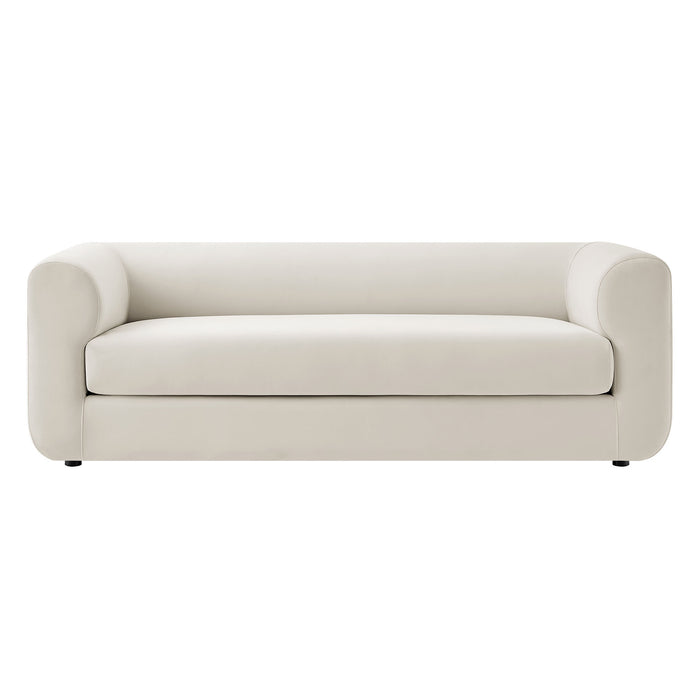 Leif 89" Performance Velvet Upholstered Sofa by Modway