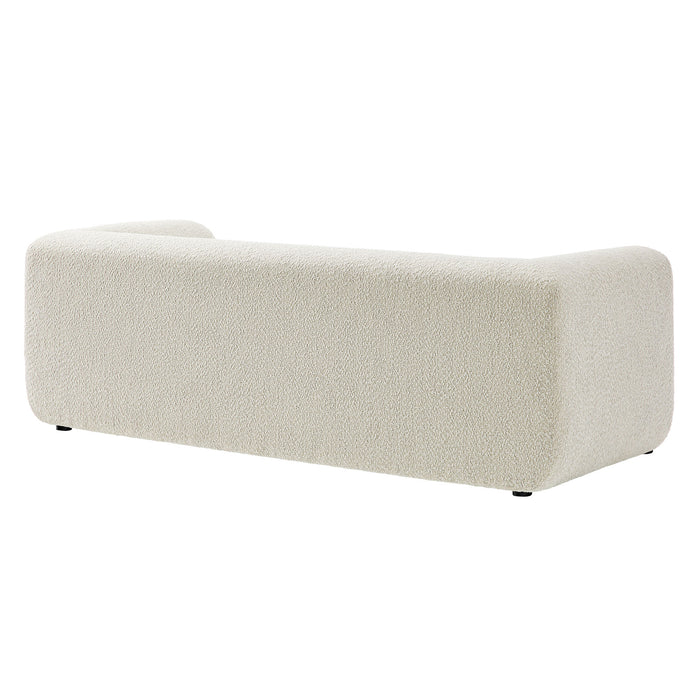 Leif 89" Boucle Upholstered Sofa by Modway
