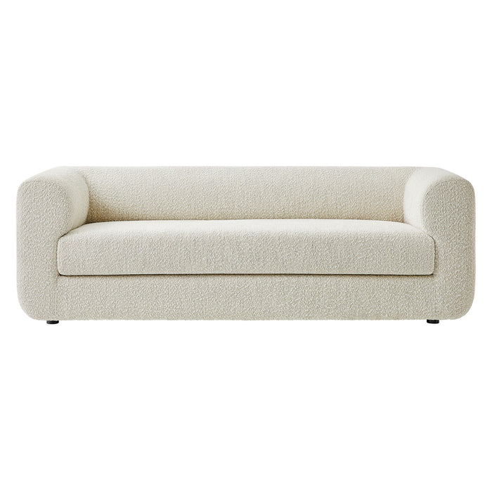 Leif 89" Boucle Upholstered Sofa by Modway