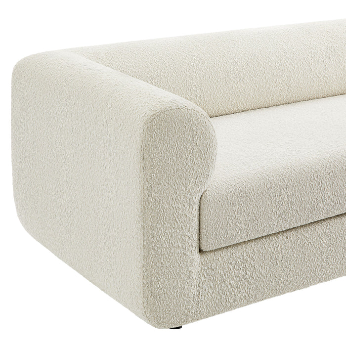 Leif 89" Boucle Upholstered Sofa by Modway