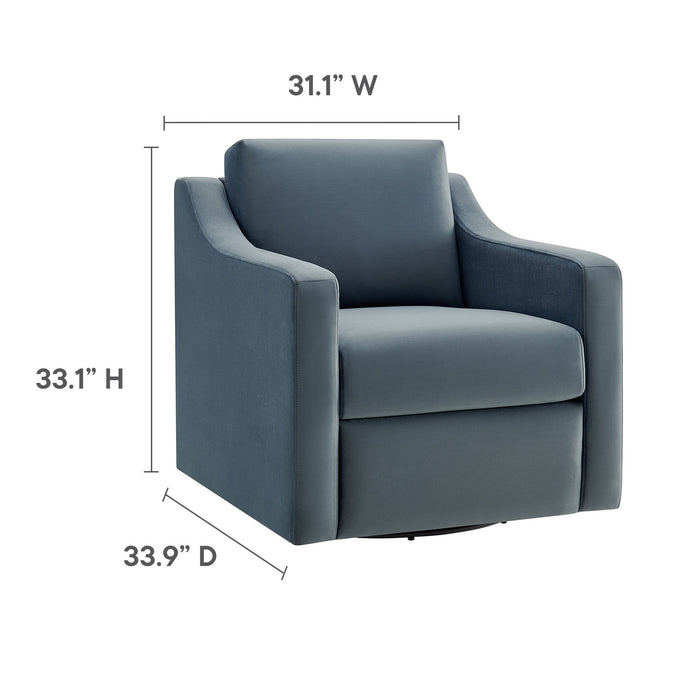 Liora Performance Velvet Armchair by Modway
