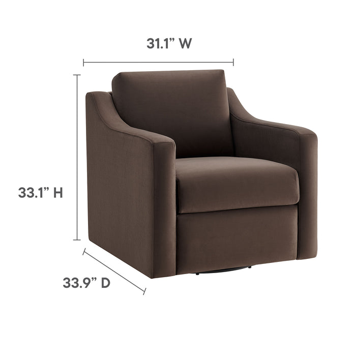 Liora Performance Velvet Armchair by Modway