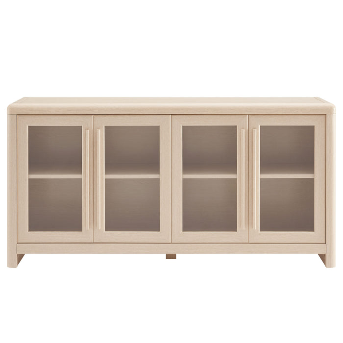 Evren 4-Door Sideboard Storage Display Cabinet by Modway