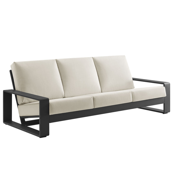 Lirienne Outdoor Patio Aluminum Sofa by Modway