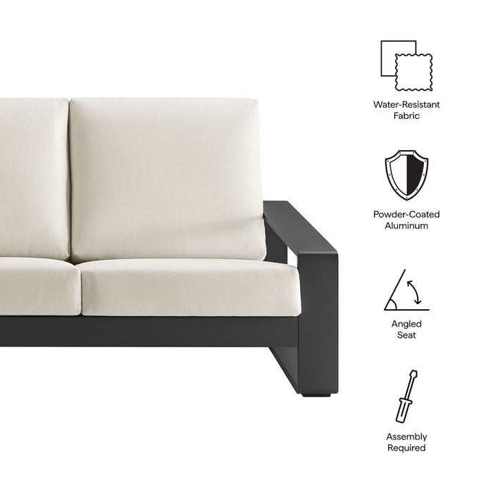 Lirienne Outdoor Patio Aluminum Sofa by Modway