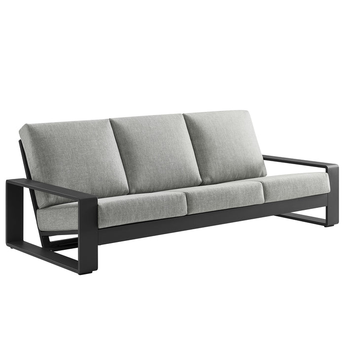 Lirienne Outdoor Patio Aluminum Sofa by Modway