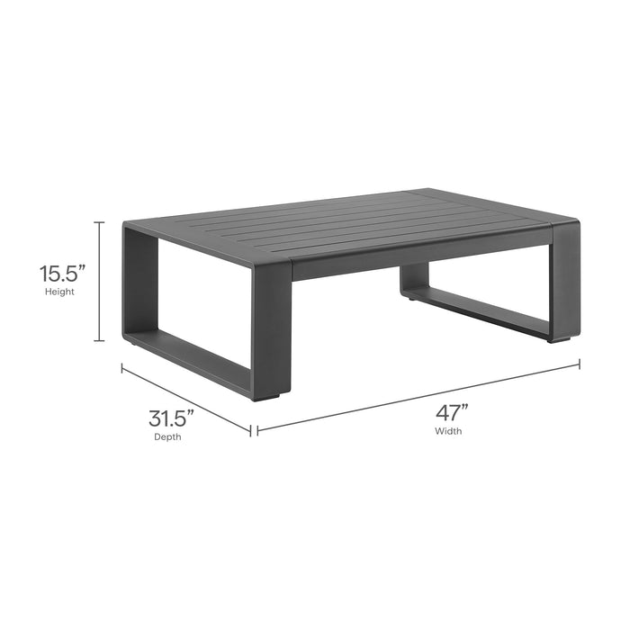 Lirienne Outdoor Patio Aluminum Coffee Table by Modway