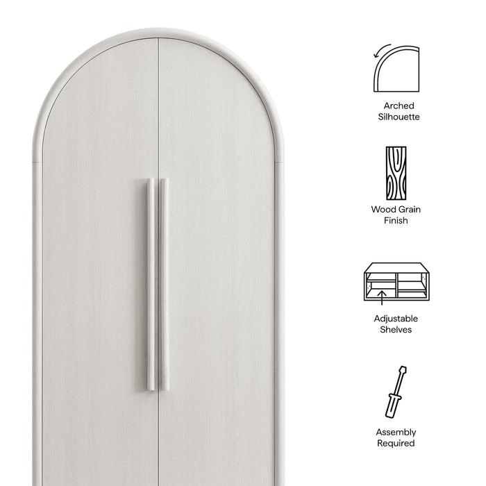 Bellamy Tall Arched Storage Cabinet by Modway