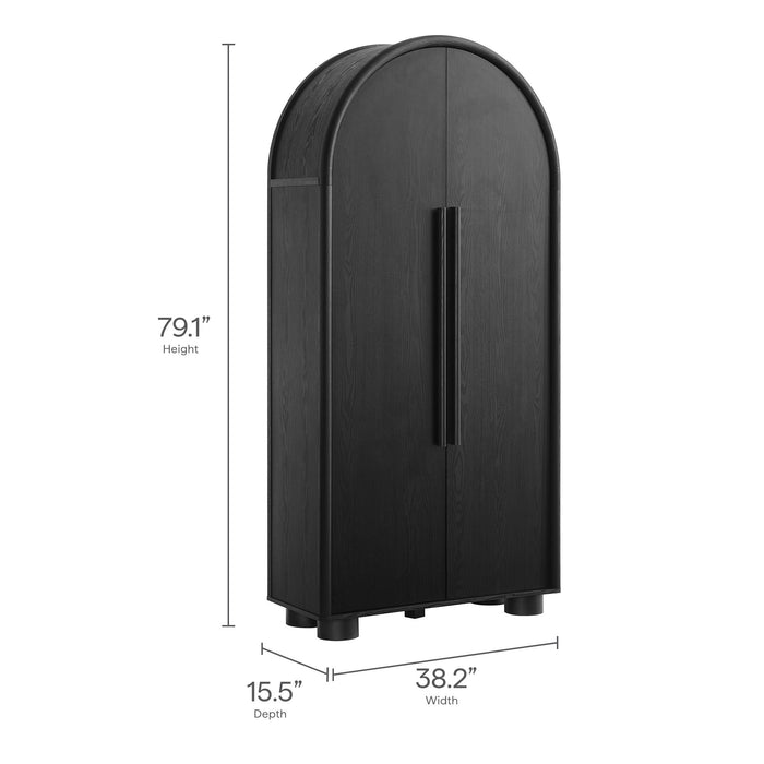Bellamy Tall Arched Storage Cabinet by Modway