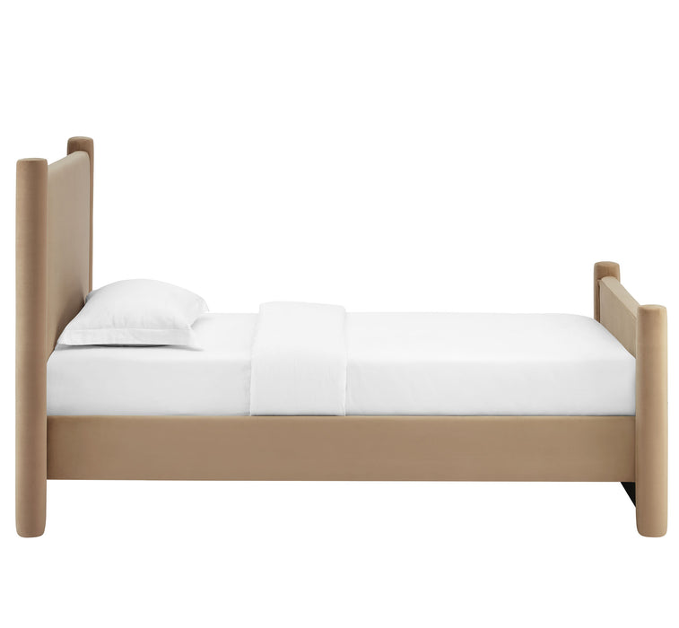 Rael Performance Velvet Twin Platform Bed by Modway