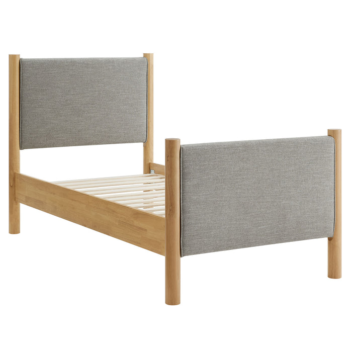 Maven Twin Size Fabric Upholstered Platform Bed by Modway