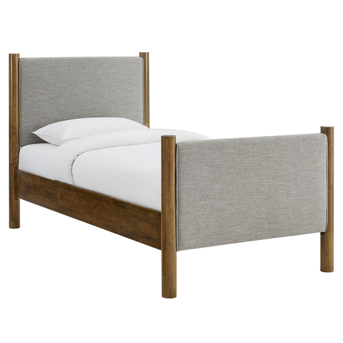 Maven Twin Size Fabric Upholstered Platform Bed by Modway
