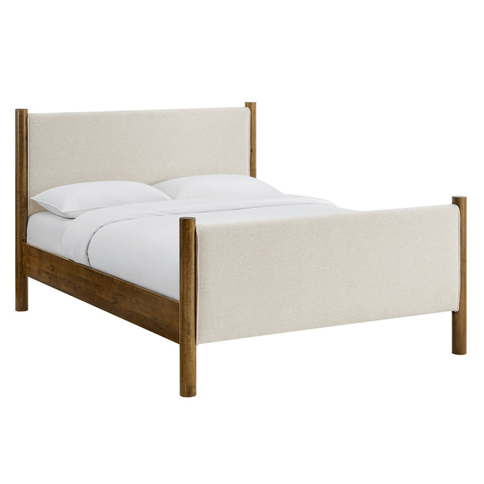 Maven Full Size Fabric Upholstered Platform Bed by Modway