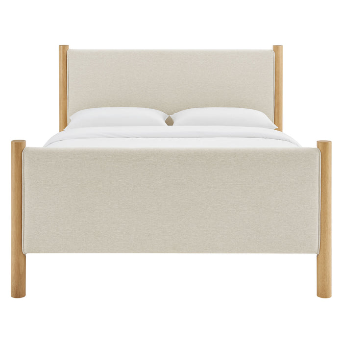 Maven Full Size Fabric Upholstered Platform Bed by Modway
