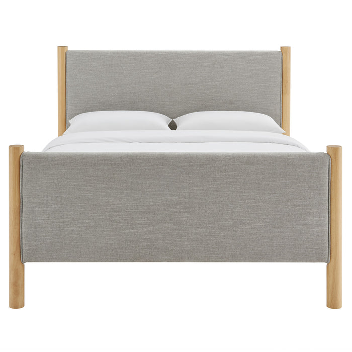 Maven Full Size Fabric Upholstered Platform Bed by Modway