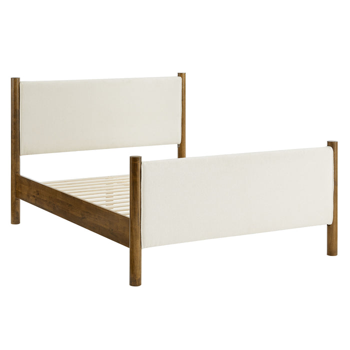 Maven Full Size Boucle Upholstered Platform Bed by Modway