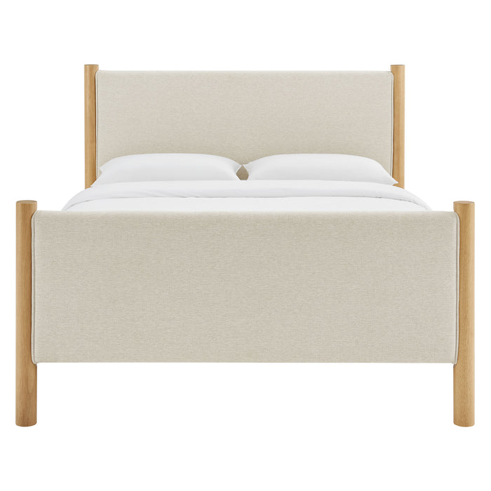Maven King Size Fabric Upholstered Platform Bed by Modway