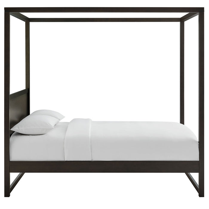 Alva Queen Wood Canopy Platform Bed by Modway