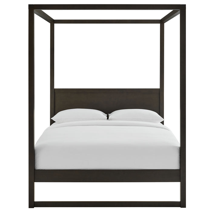 Alva King Wood Canopy Platform Bed by Modway
