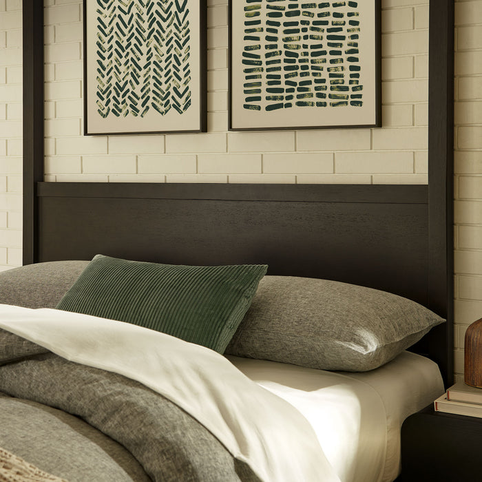 Alva King Wood Canopy Platform Bed by Modway