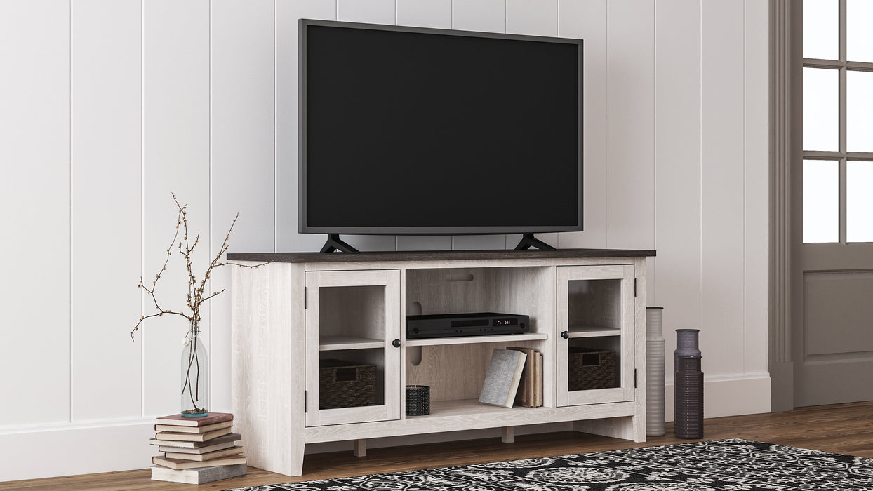 Ashley Express - Dorrinson LG TV Stand w/Fireplace Option - DecorGalore4U