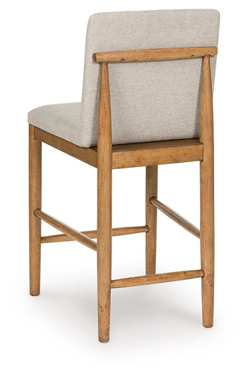 Ashley Express - Isanti Upholstered Barstool (2/CN)