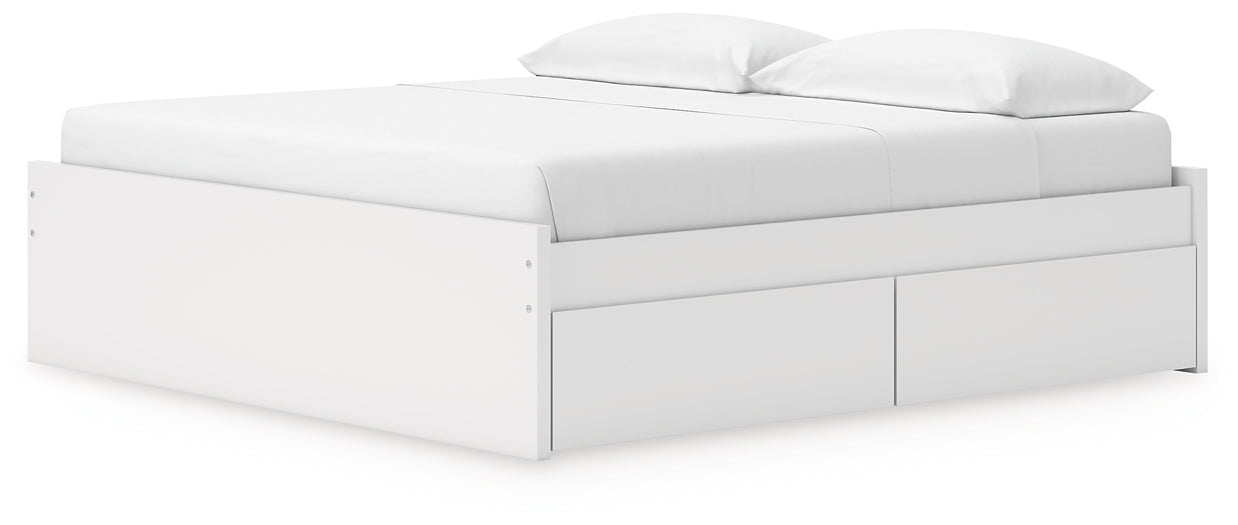 Ashley Express - Onita King Platform Bed with 2 Side Storage