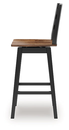 Ashley Express - Wildenauer Tall Swivel Barstool (2/CN)
