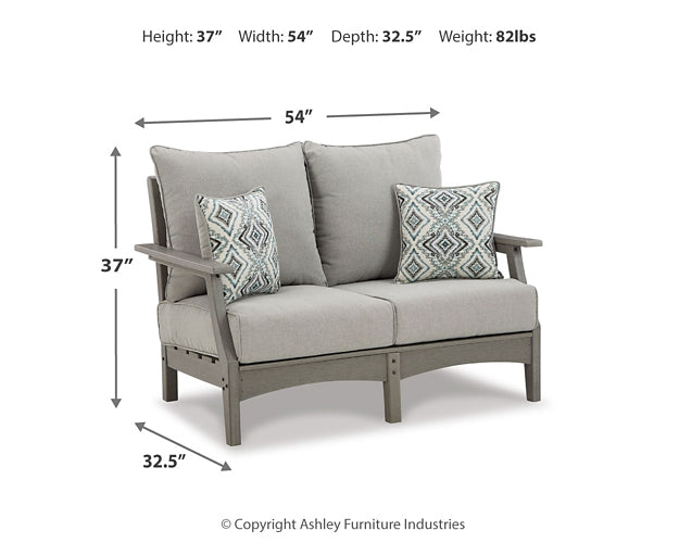 Ashley Express - Visola Loveseat w/Cushion - DecorGalore4U