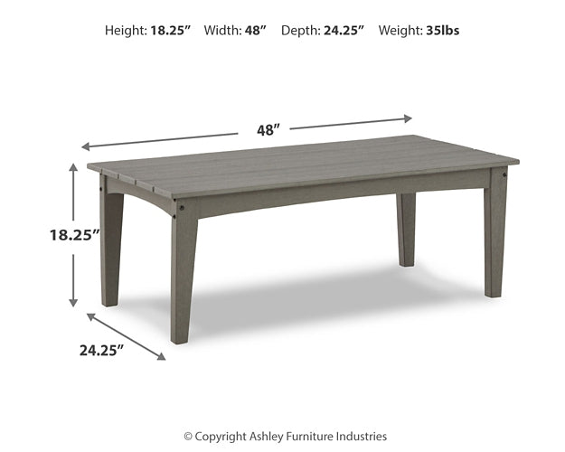 Ashley Express - Visola Rectangular Cocktail Table - DecorGalore4U